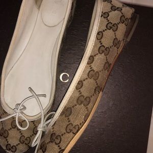 Gucci Loafer Ballet Flats Size 9.5us/ 39.5eu